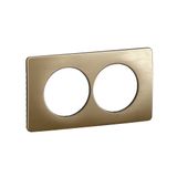 PLATE 2G 57MM SATIN BRONZE