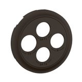 TV-R-SAT-SAT SOCKET ROCKER BLACK