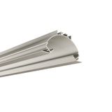 Ceiling aluminum profile AB for plasterboard, 102x49mm, without diffuser, 2m
