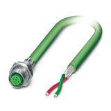 SACCBP-M12MSB-2CON-M16/2,0-915 - Device connector, rear mounting