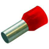 Insulated End Sleeve 10mm2 18mm Red