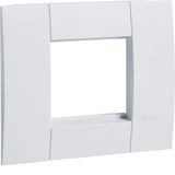 Outlet box 1 gang 45x45 traffic white