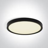 BLACK PLAFO 32W CCTV IP20 230V DIMMABLE