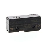 General purpose basic switch, pin plunger, SPDT, 15 A, solder terminal Z15G1324F