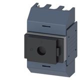 Switch disconnector 32A, size 01, 3-pole Front operating mechanism center Complete unit with direct operating