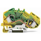 2-conductor ground terminal block 16 mm² suitable for Ex e II applicat