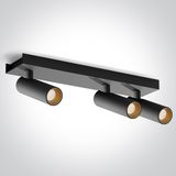 65004C/B/W BLACK 3x5W WW IP20 230V