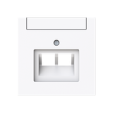 1803-02-44G-500 Aptver.2xRJ45 balta