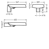 Post-top luminaires Cuvia 60 CLO (normal) Lens Anthracite ET 133W 13500lm 70 asymmetric wide (AB2L) IP66 IK09 5 SDCM 8478440