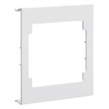 Cover for CEE socket made of PVC for parapet duct BRA/S top part 120mm traffic white