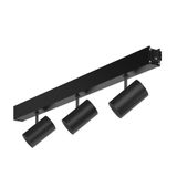 LINEDO, 81 W, 6700 lm, 930, black, on/off Continuous line luminaire, L