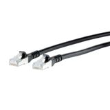 Patch cord Cat.6A AWG 26 4.0 m black