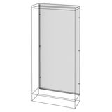 REAR PANEL - FLOOR MOUNT DISTRIBUTION BOARD WITH SIDE COMPARTMENT - QDX