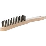 Wire brush 4 rows hand FORMAT
