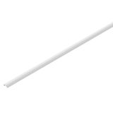 48V TRACK track cover, 26mm, for mounting track deep and mounting track, 2 m, white