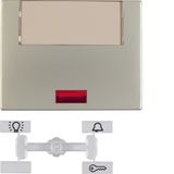 Rocker , l.lab. field, lens, K.5, stainless steel matt, lacq.