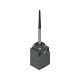 Position switch, coil spring with plastic point