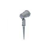 GARY LED on spike grey 230V LED 10W 45° IP65 3000K
