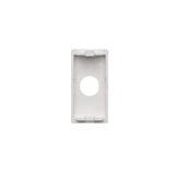 LED luminaire with motion sensor, 230V, Silver matt, metalic