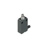 Modular prewired switch with long plunger