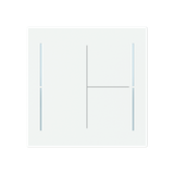 LFW/A.3.70.1-44M Cover plate studio white matt - Trevion®
