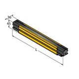 Safety Light Curtain Emitter/Receiver Pair   SLLVP23-350