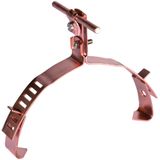 Roof conductor holder DEHNQUICK Cu f. Rd 6-10mm adjustable 120-240mm