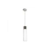 GARNISH pendant clear glass/chrome 230V GU10 9W