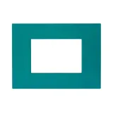 SMART EASY S44 TECHNOPOLYMER PLATE, TEAL COLOR - MATT FINISH - 3 MOD.