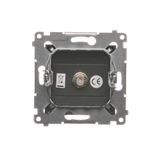 Key for a group of roller blinds for switches and electronic controllers, Silver matt, metalic