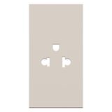 L.NOW - SOCKET COVER EU/US 2P+T 2M SAND