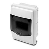 Cabinet NUOVA 3504 4TE under plaster transparent door IP40