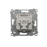 Time switch with relay 8A, Bronze matt, metalic