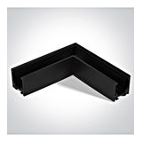 Horizontal corner for series VIGO MINI, black