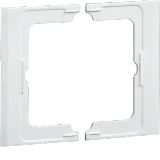 Cover for surface programs > 80mm halogen-free for parapet ducts cream white