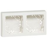 Surface frame Oteo 2-gang