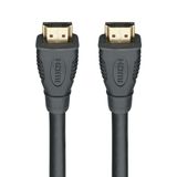 HDMI-Endgeräte-Anschlusskabel (Stecker/Stecker), 2 m, schwarz