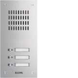 TVG-3/1 Outdoor Station for Door Speakers 3/1 Round Button UP Stainless Steel ESTA