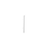 Single computer socket RJ45 category 6 with anti-dust cover, (module), white