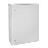 Wall-mounted enclosure 1 door IP66 H=800 W=600 D=260mm