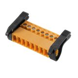 PCB plug-in connector, male plug, 3.81 mm, Number of poles: 3, 180°, Clamping yoke connection, Clamping range, max. : 1.5 mm², Box