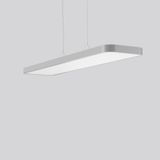 TRIONA rectangle, 144 W, 18000 lm, 840, silver, DALI Pendant luminaire