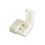 Connector of single-color LED strips, width 10 mm, 2 pins