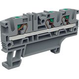 Push-in terminal EFC410GR 4 mm² gray
