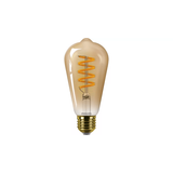 LED Filament Bulb ST64 E27 7W 1800K Amber