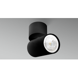 FARETTO SOFFITTO ENFASI ROUND NERO