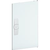 Door, univers, right, plain, RAL 9010, for enclosure IP44 500x300mm