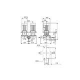 In-line circulator pump TPD 125-300/4 A-F-A-BQQE 18.5kW 400D 50HZ