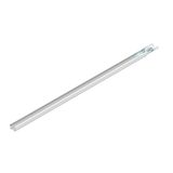 AUTCLICK trunking rail 1528mm / empty with connector - white