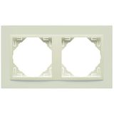 DOUBLE FRAME IVORY/IVORY